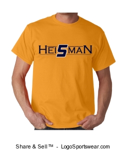 Hei5man Gold Shirt Design Zoom